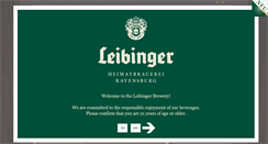 Desktop Screenshot of leibinger.de